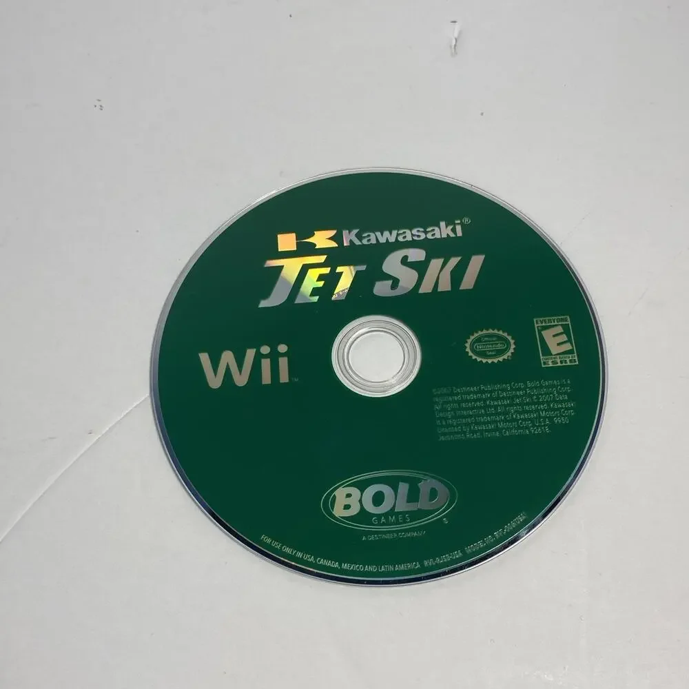 Kawasaki Jet Ski (Nintendo Wii, 2008) Complete
